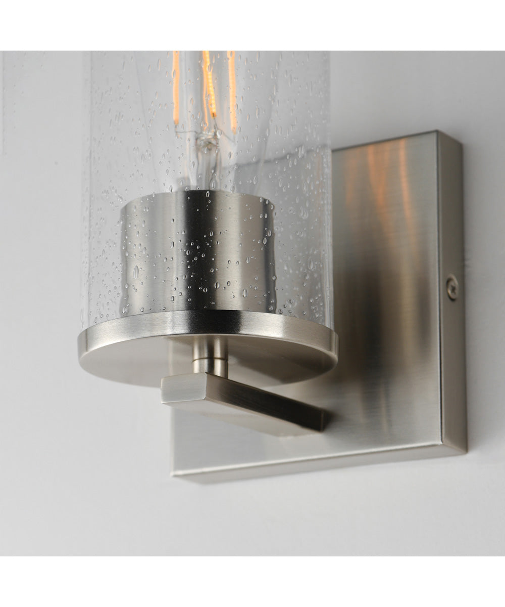 Livingston 1-Light Sconce Satin Nickel