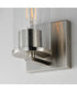 Livingston 1-Light Sconce Satin Nickel