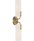 Manhasset 2 Light Wall Sconce Old Satin Brass
