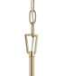 Celino 3-Light Chandelier Champagne Bronze