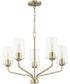 Celino 5-Light Chandelier Champagne Bronze