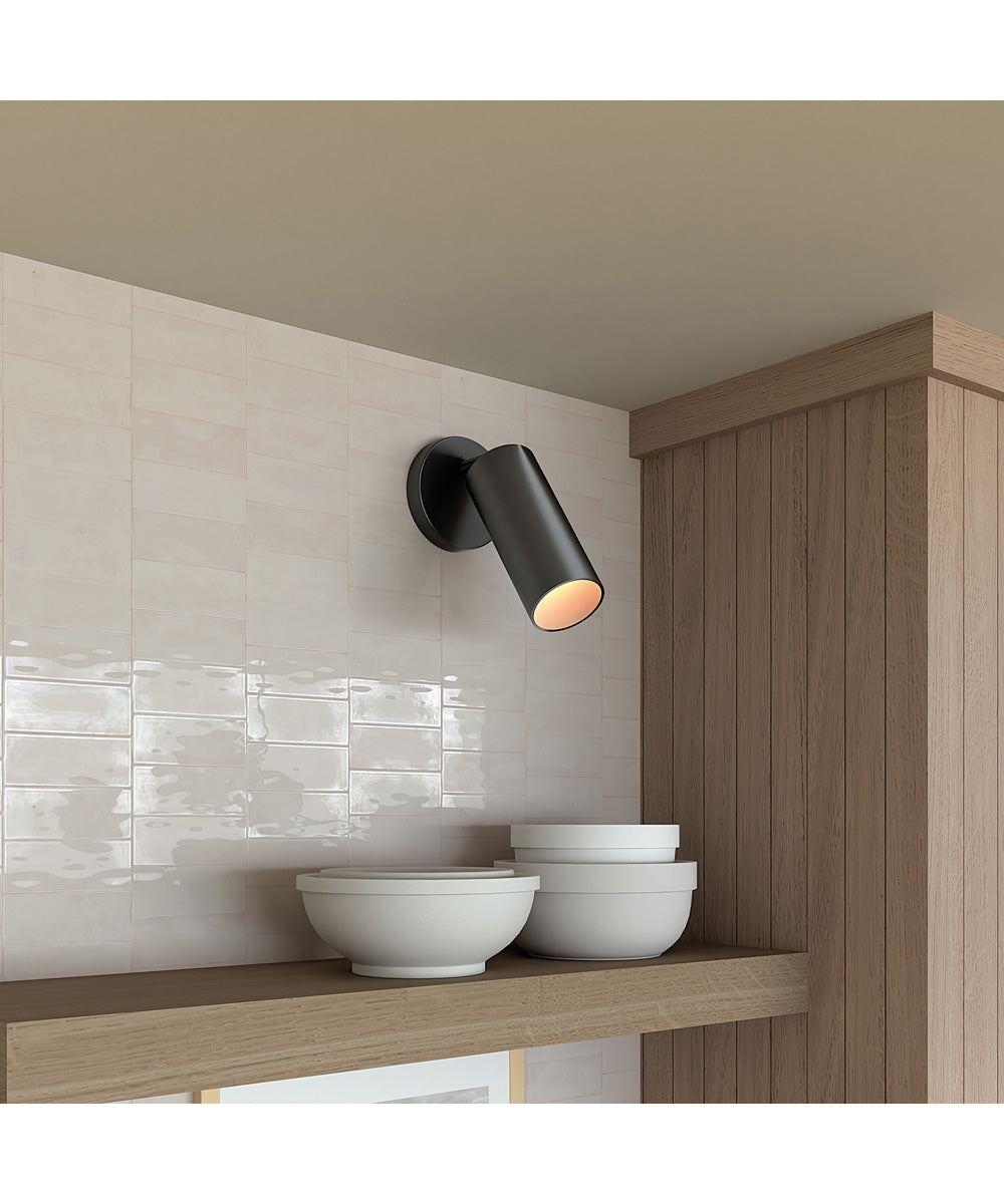 Robbie 1-Light Sconce Matte Black