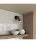 Robbie 1-Light Sconce Matte Black