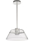Edmond  Pendant Polished Nickel
