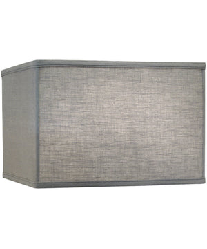 16x16x11 Ash Geneva Linen Square Hardback Lampshade