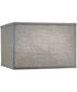 16x16x11 Ash Geneva Linen Square Hardback Lampshade