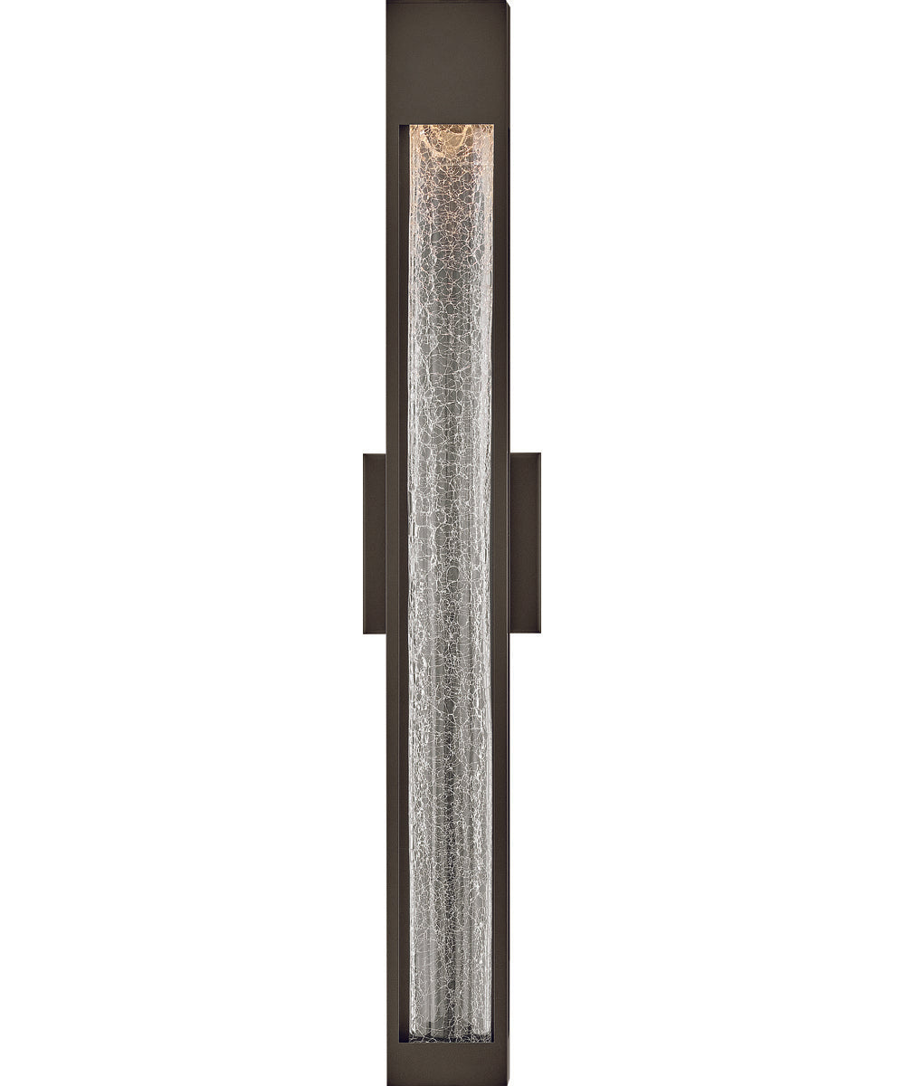 Vapor 1-Light Extra Large Wall Mount Lantern in Bronze