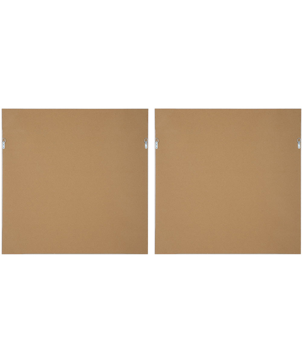 Mist Shapes Framed Prints, Set of 2