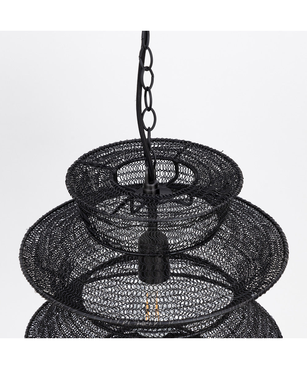 Krabi 1-Light Pendant Black