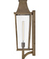 Georgetown Coastal Elements  Coastal Elements 1-Light Large Wall Mount Lantern in Burnished Bronze