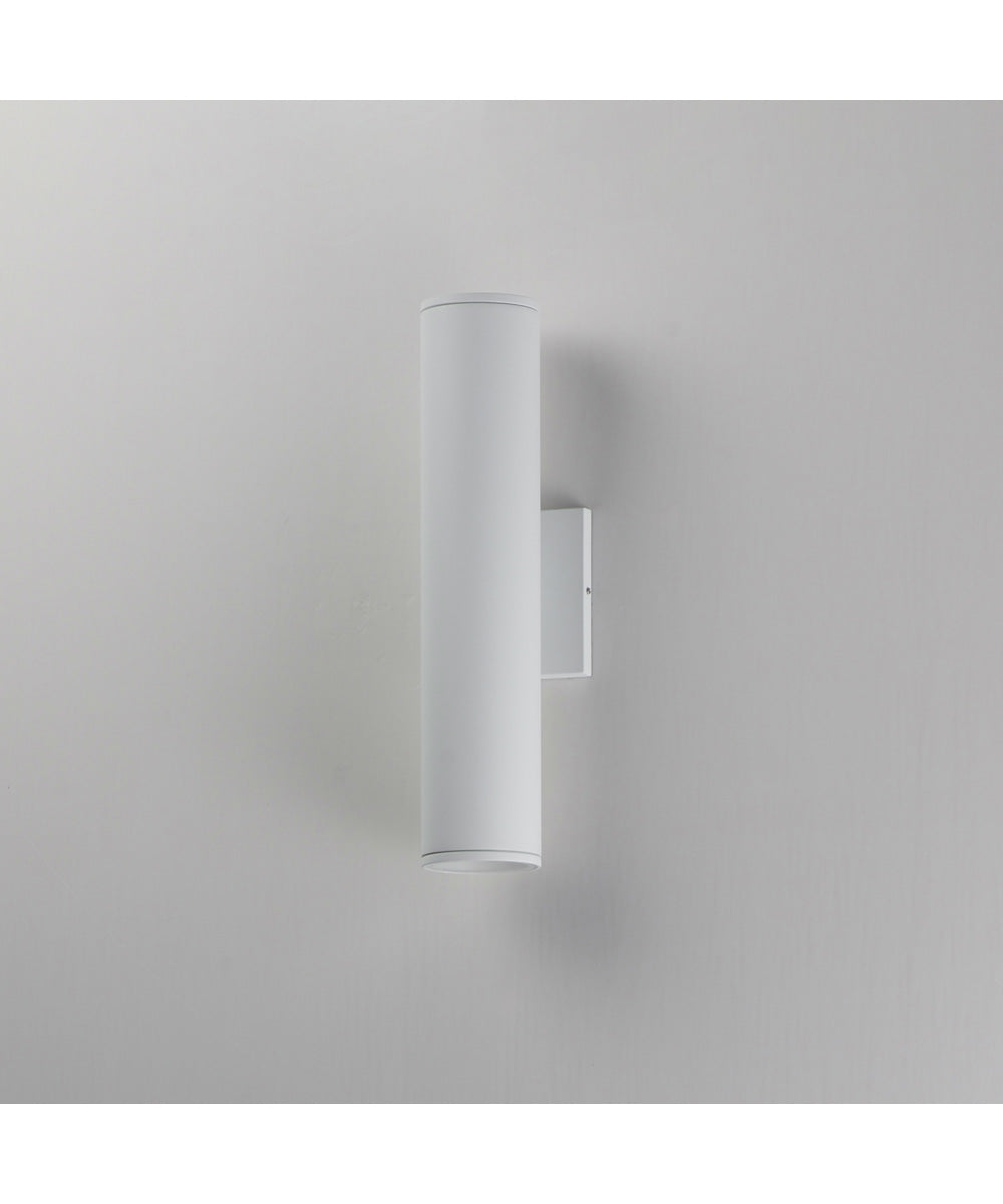 Caldera Outdoor Wall Sconce - 15 inch White