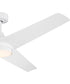 Velto 60-in. 3-Blade LED Modern Ceiling Fan Matte White