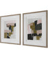 Color Block Framed Prints, Set of 2