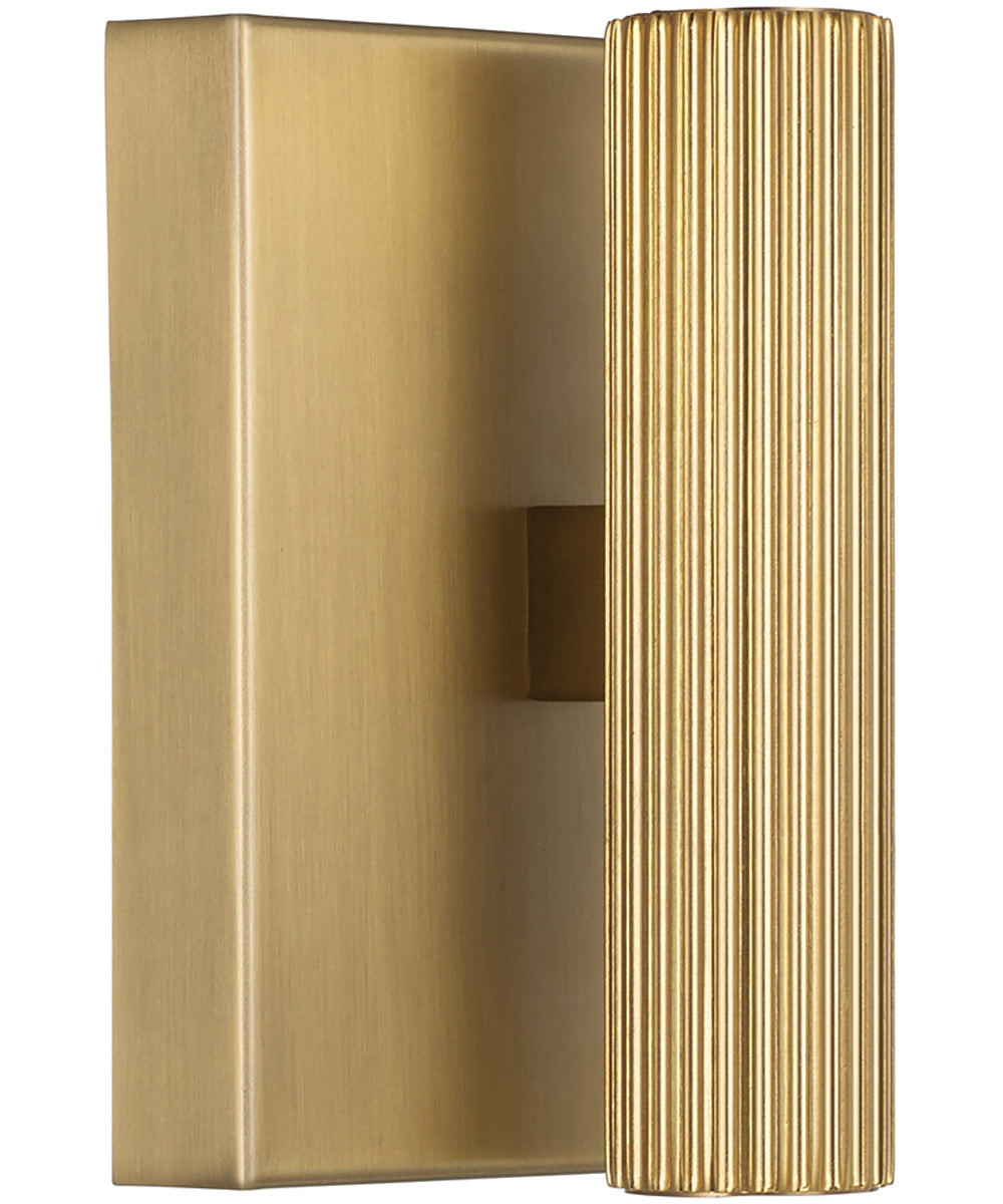 Ian 2-Light Sconce Aged Brass