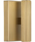 Ian 2-Light Sconce Aged Brass