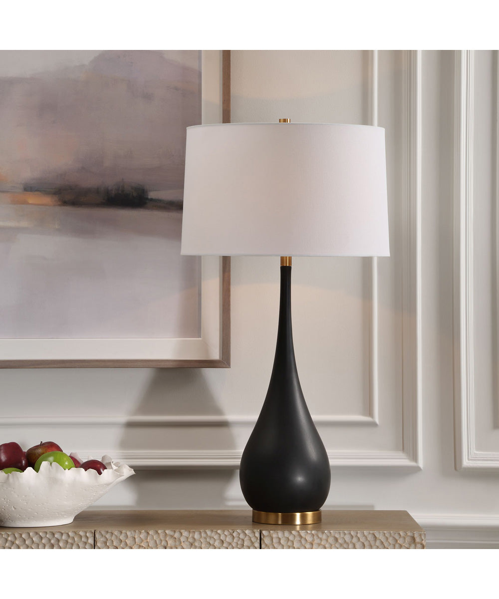 Nocturnal Black Table Lamp
