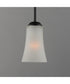 Logan 1-Light Mini Pendant Black
