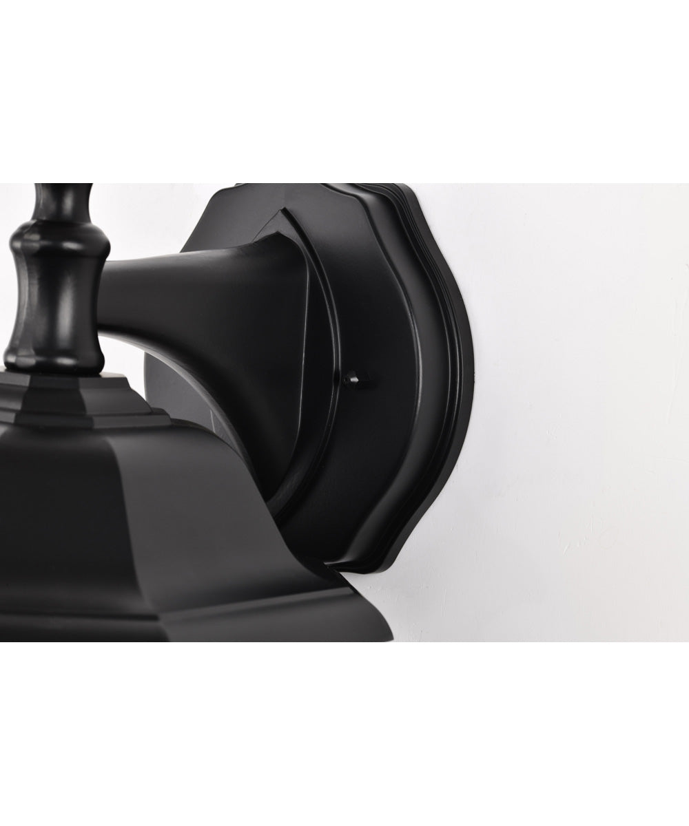 Hopkins 1-Light Outdoor Matte Black