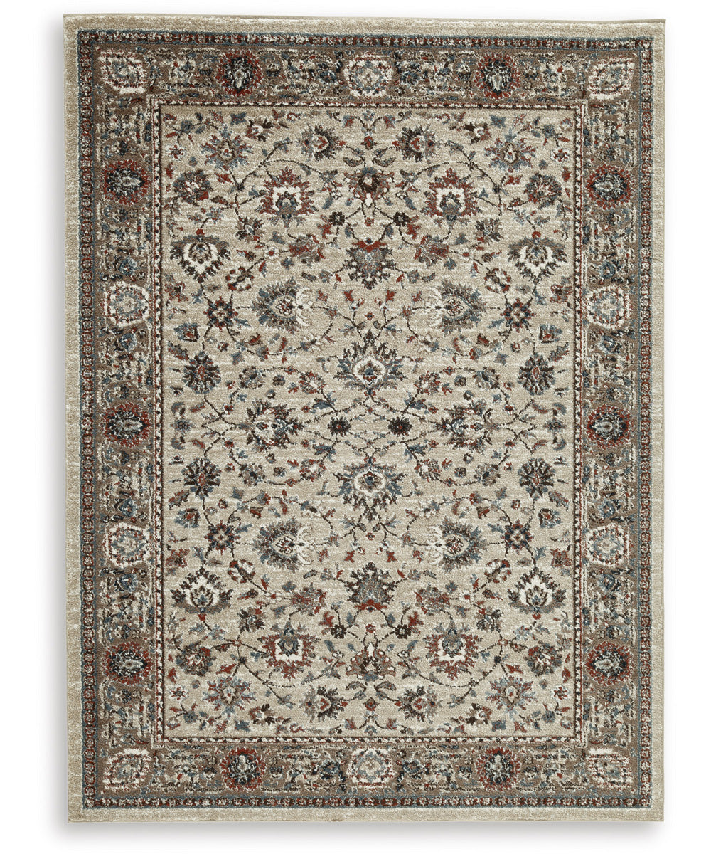 Beritham Medium Rug Blue/Brown/Beige