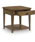 Burkbyer Rectangular End Table Brown