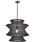 Krabi Large 1-Light Pendant Black