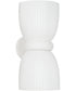 Mallory 2-Light Sconce Ceramic White