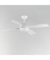 Bola 52 inch Indoor Fan w LED Light Kit White