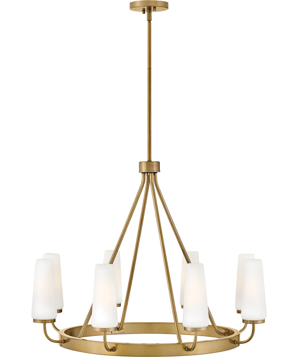 Selma 8-Light Medium Single Tier in Gold