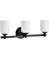 Solara 3-Light Vanity & Wall Matte Black
