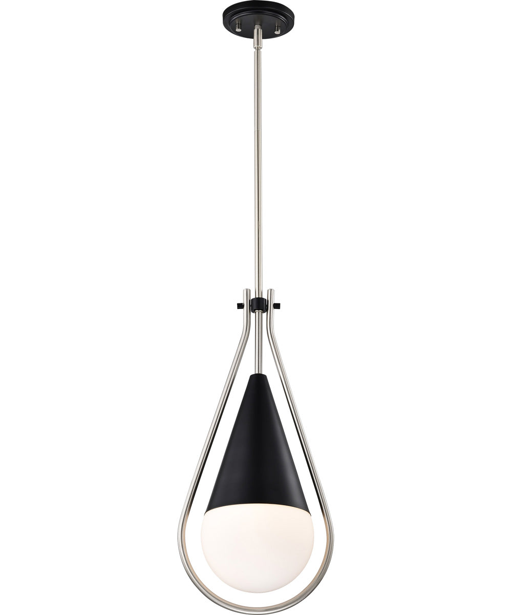 Admiral 1-Light Pendant Matte Black