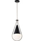 Admiral 1-Light Pendant Matte Black