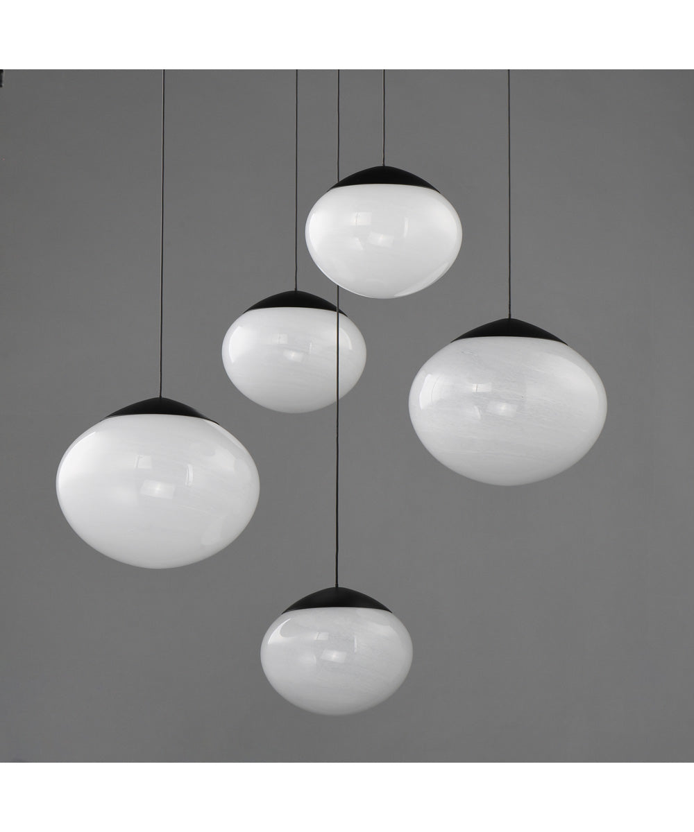 Nimbus LED 5-Light Pendant Black