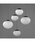 Nimbus LED 5-Light Pendant Black