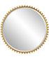 Taza Gold Round Mirror