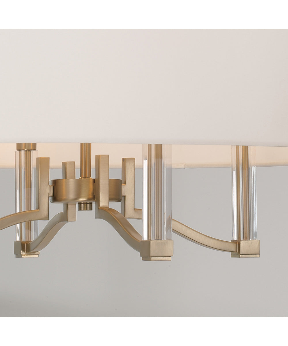 Ingrid 4-Light Pendant Matte Brass