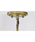Lakeshore 1-Light Pendant Natural Brass