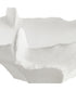 Coral Mirage White Outdoor Bowl