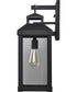 Corning 1-Light Outdoor Matte Black