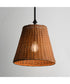 Baja 12 inch Single Pendant Dark Bronze