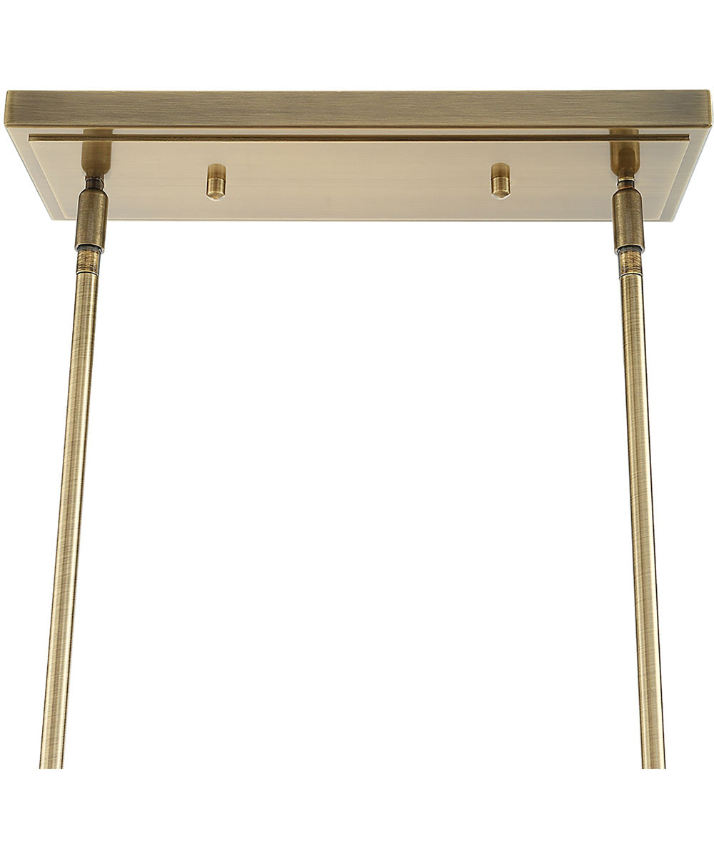 Mistie 8 Light Linear Chandelier