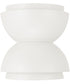 Jensen 2-Light Sconce Matte White