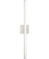 Phase 4 32 in. Large Modern Integrated 3CCT Integrated LED Linear Vanity Light Brushed Nickel