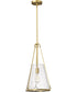 Valentine 1-Light Pendant Vintage Brass