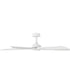 Layton 58" Smart Fan Matte White