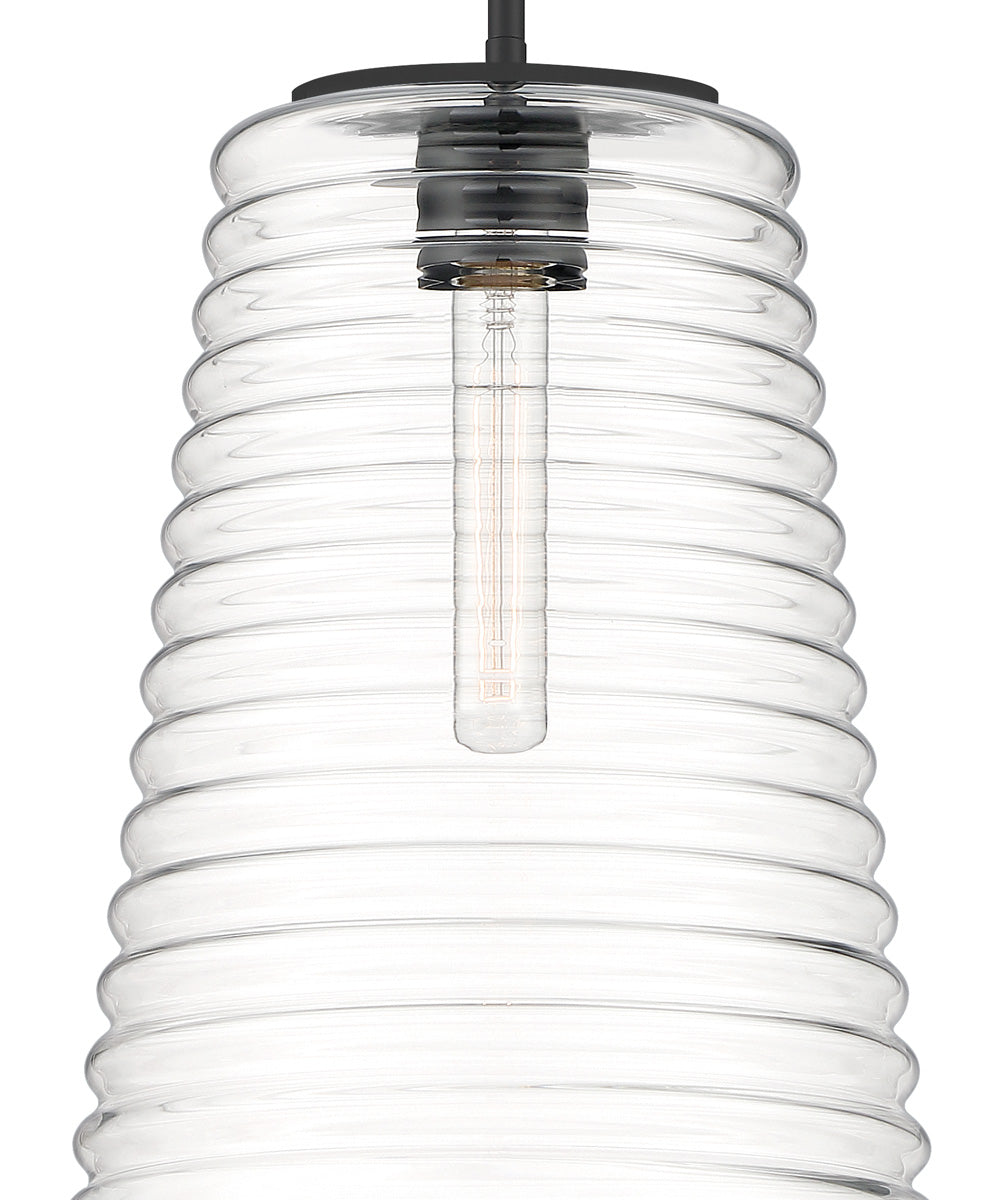 Ingo 1 Light Pendant Matte Black