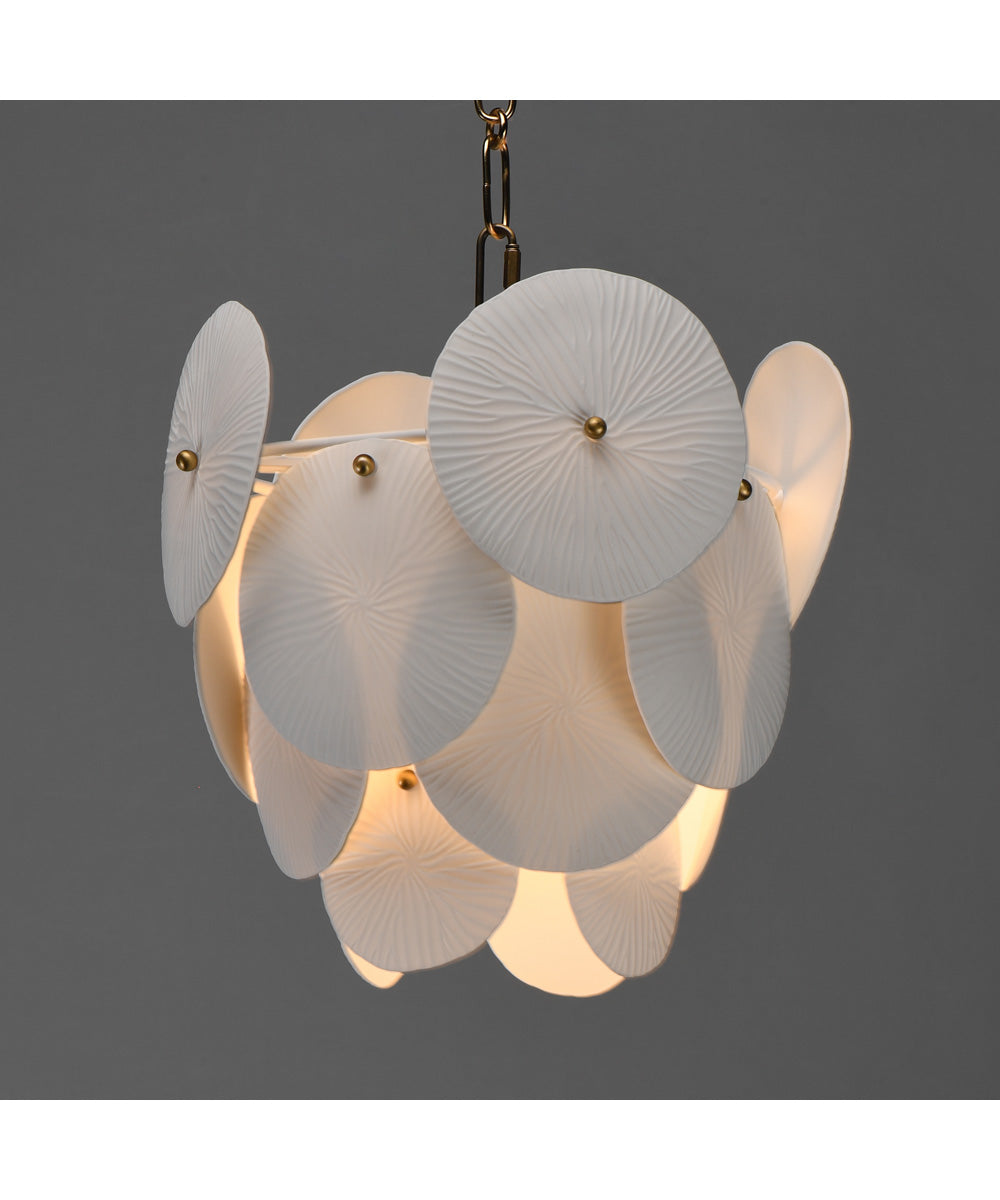 Isla 1-Light Pendant Natural Aged Brass