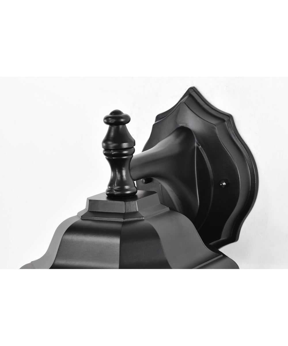 Hopkins 1-Light Outdoor Matte Black