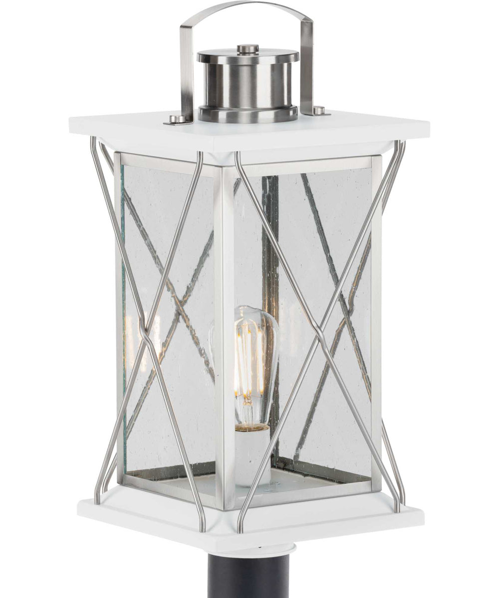 Barlowe 1-Light Post Lantern Stainless Steel