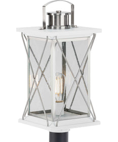 Barlowe 1-Light Post Lantern Stainless Steel
