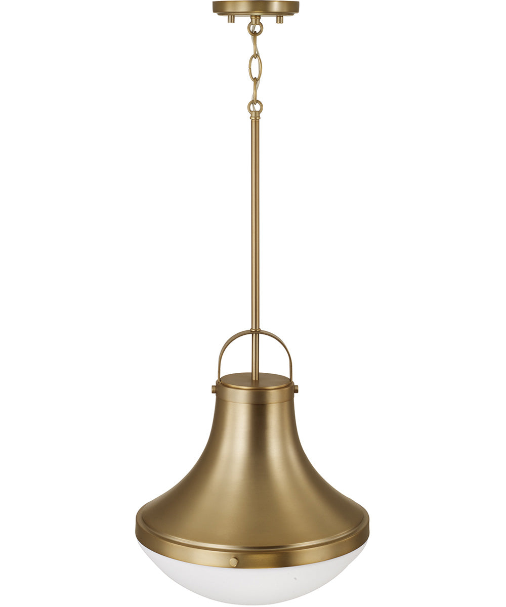 Arlo 1-Light Pendant Aged Brass